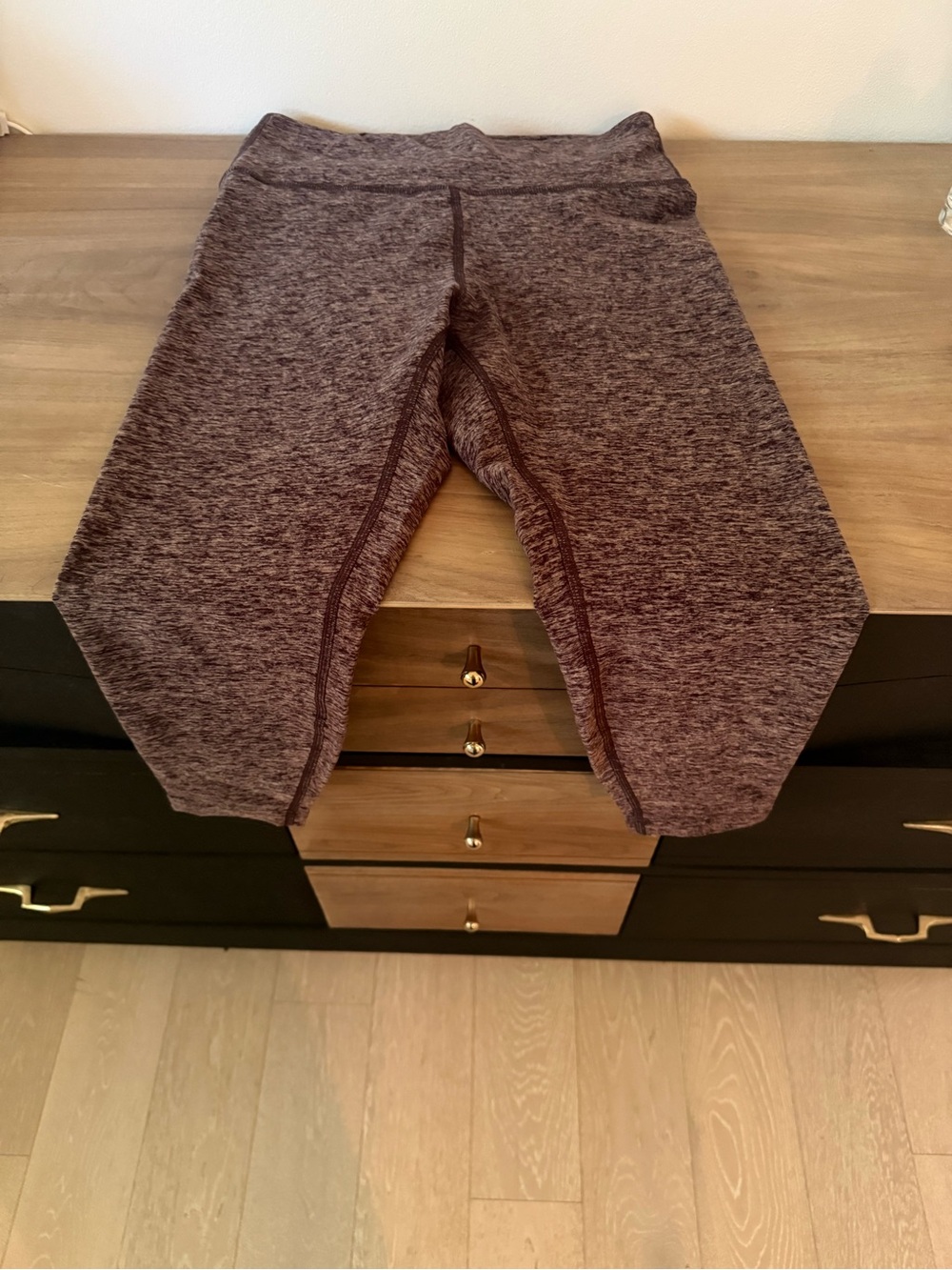 Peloton Heathered Purple Leggings